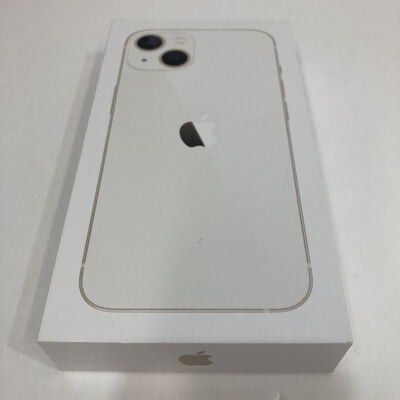【神戸・三宮店】中古  【au版SIMフリー】Apple iPhone13 6.1インチ 128GB (スターライト) MLND3J/A 147331 