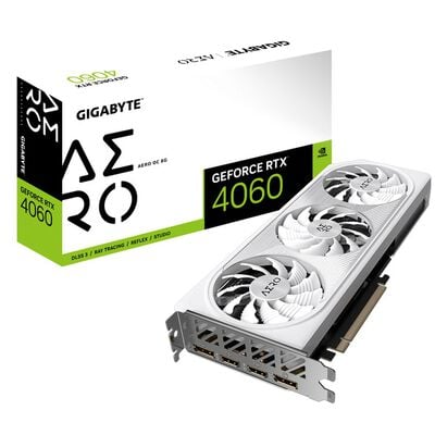 GIGABYTE  GV-N4060AERO OC-8GD (GeForce RTX 4060 8GB) 