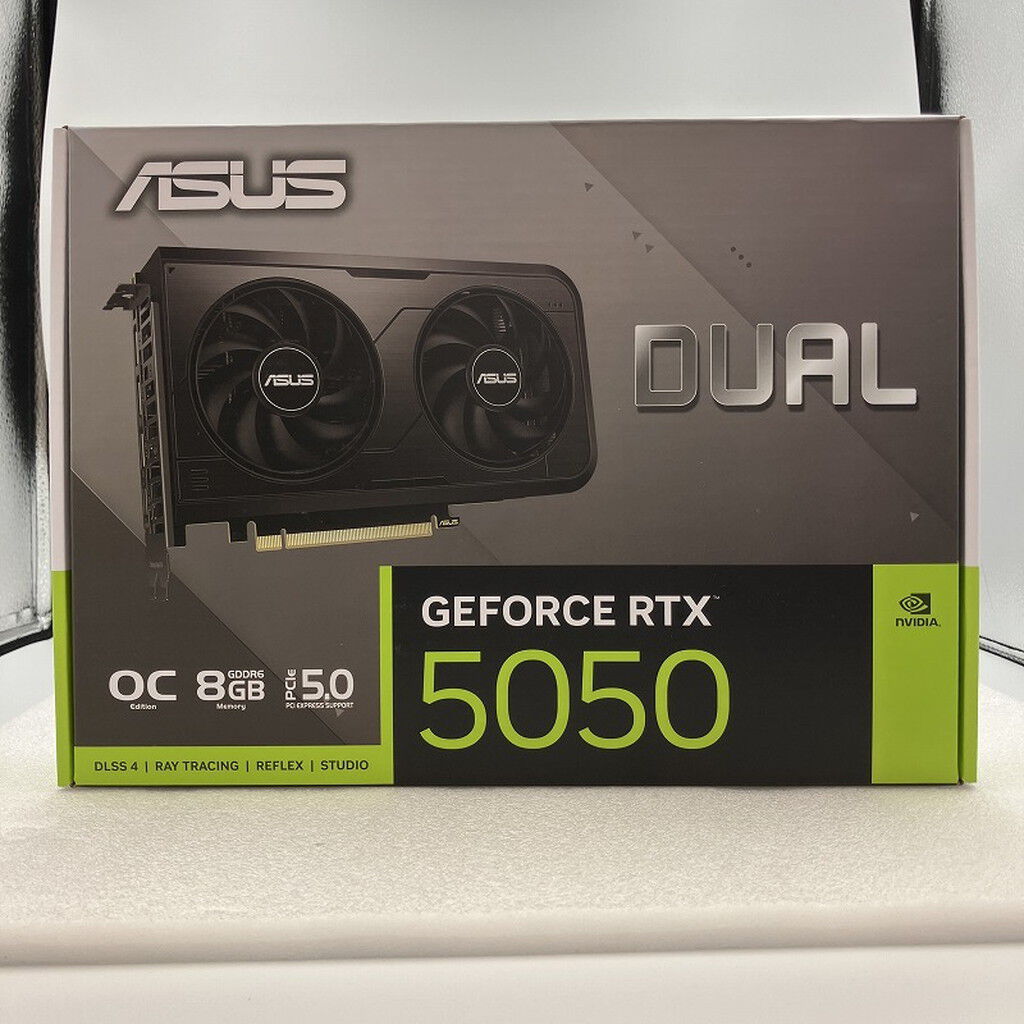 中古 ASUS DUAL-RTX5050-O8G (RTX5050 8GB) 183158 （327265