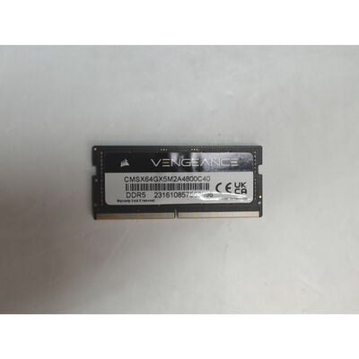 【前橋ｲﾝﾀｰｱｶﾏﾙ店】中古  CORSAIR VENGENCE　SODIMM DDR5(DDR5-4800 32GB)x1 4540001846 