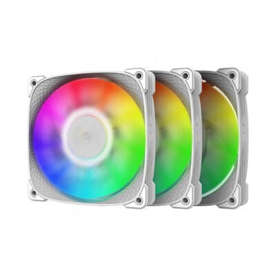 Geometric Future  Squama 2505W GF-SQ-2505W-3P (120mm ホワイト ARGB 3個パック) 