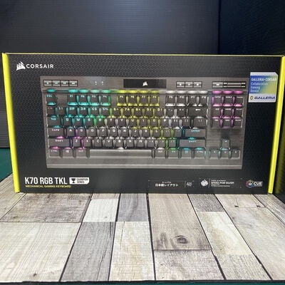 【広島店】中古  CORSAIR K70 TKL CS BLK-MX SPEED-RGB/GAL 174588 