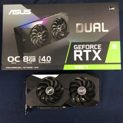 【川崎店】中古  ASUS DUAL-RTX3060TI-O8G-V2 (RTX3060Ti 8GB) 175522 