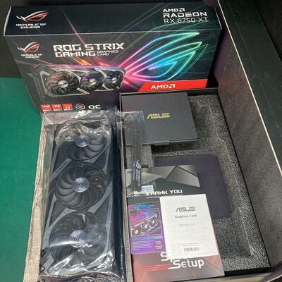 【広島店】中古  ASUS ROG-STRIX-RX6750XT-O12G-GAMING(Radeon RX6750XT 12GB) 3320004868 