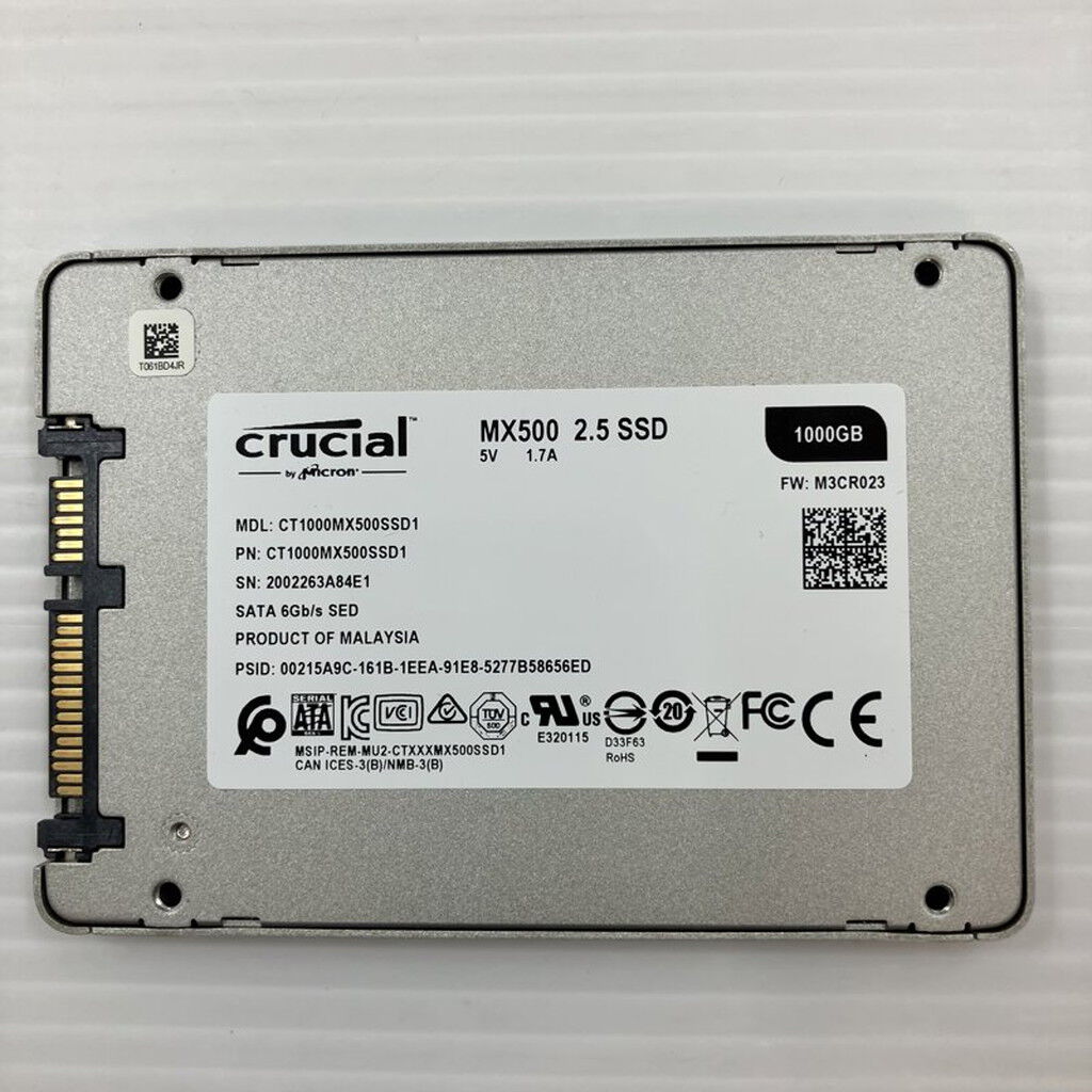 中古 各社 2.5インチ SSD 1TB SATA 124398 （361779） ｜ パソコン通販