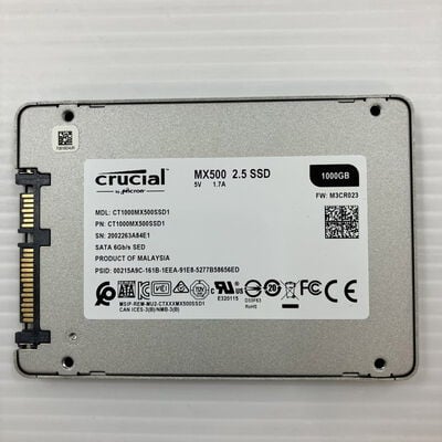 【秋葉原本店】中古  各社 2.5インチ SSD 1TB SATA 124398 