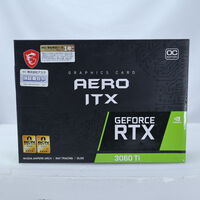 中古  MSI GeForce RTX 3060 Ti AERO ITX 8G OC LHR（RTX3060Ti 8GB） 3480043143 