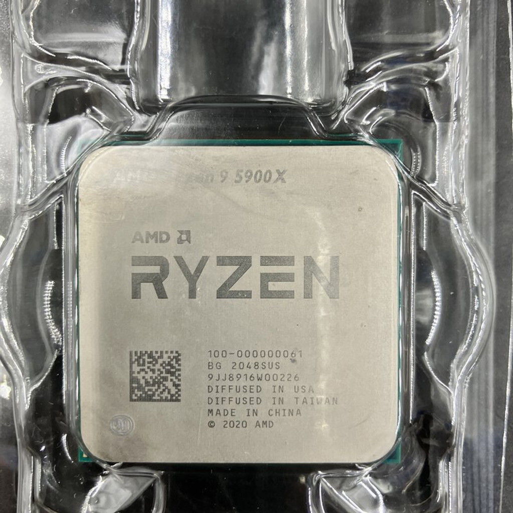 中古 AMD Ryzen 9 5900X (AM4/3.7/70M/C12/T24/105W) 143914 （404282