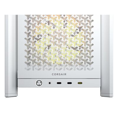 Corsair  FRAME 4000D LCD RS ARGB Premium White CC-9011327-WW (E-ATX ガラス ホワイト) 