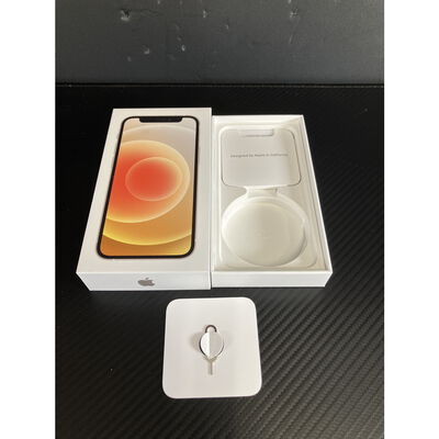 【富士青葉店】中古  Apple iPhone12 mini 5.4インチ 128GB (ホワイト) 国内版SIMロックフリー MGDM3J/A 144006 