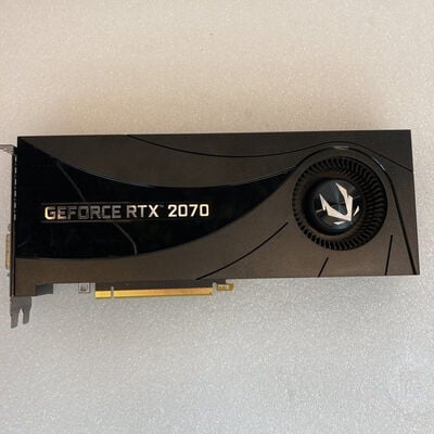 【京都店】中古  ZOTAC ZT-T20700A-10P(RTX2070 8G GDR6 Mini Blower) 138331 