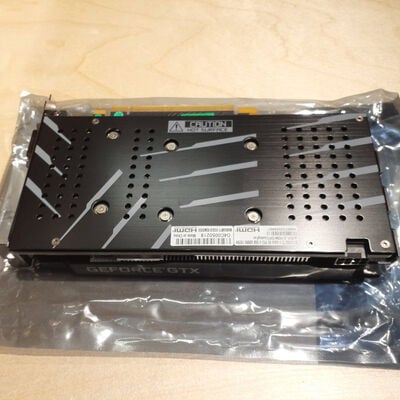 【鹿児島店】中古  玄人志向 GF-GTX1660Ti-E6GB/DF (GTX1660Ti 6G GDR6) 139076 
