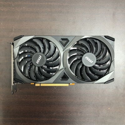 【福山ココローズ店】中古  MSI GeForce RTX 3060 Ti VENTUS 2X 8G OCV1 LHR (RTX3060Ti 8GB) 186910 