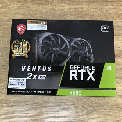 【津ラッツ店】中古  MSI GeForce RTX 3060 VENTUS 2X XS 12G OC （RTX3060 12GB） 3480037271 