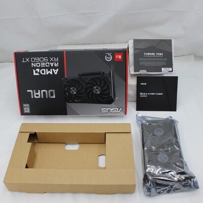 【通販センター】中古  ASUS DUAL-RX9060XT-8G (RX9060XT 8G) 179889 