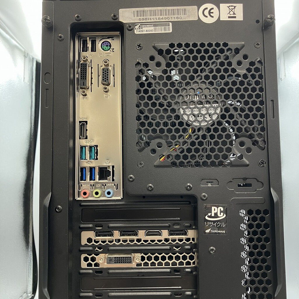 中古 THIRDWAVE GALLERIA XT (i7 8700/16GB/GTX1060/SSD500GB/HDD1TB