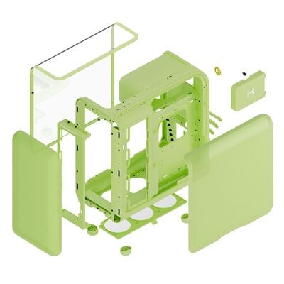 HYTE  X50 Matcha Milk (E-ATX ガラス) 