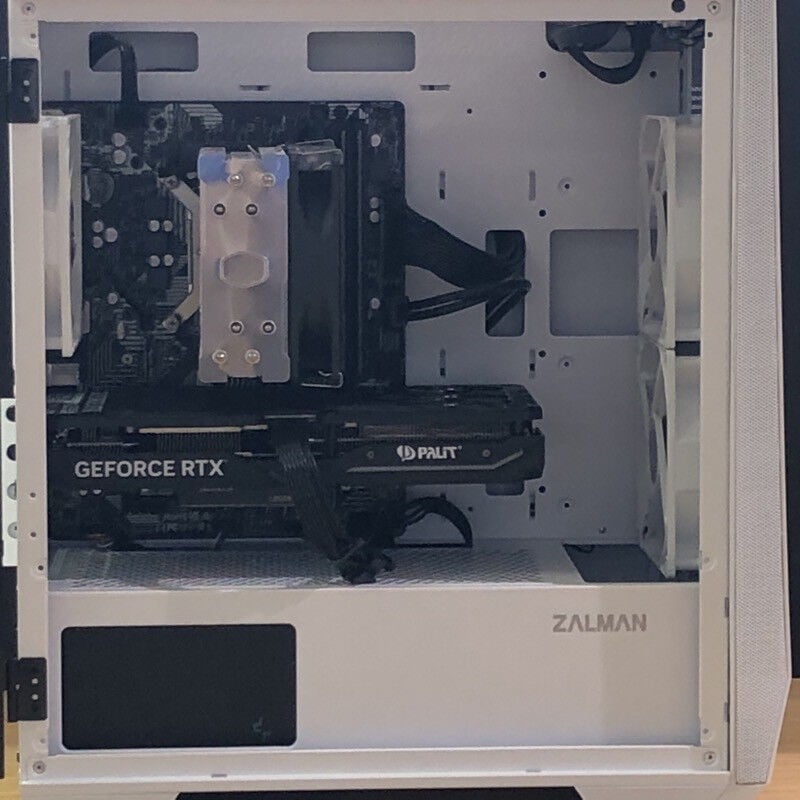 中古 自作パソコン(i5 12400/16GB/SSD500GB/RTX4070/W11H