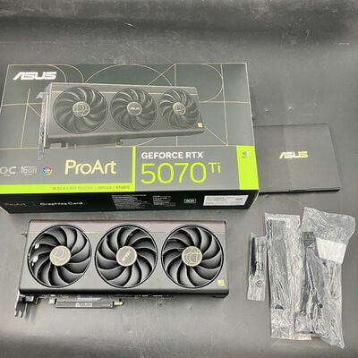 【大須店】中古  ASUS PROART-RTX5070TI-O16G (RTX5070Ti 16GB) 188923 