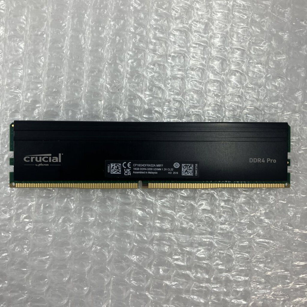 中古 PC4-25600 16GB デスクトップ用(DDR4-3200) 140728 （400681