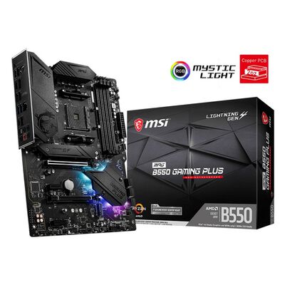 MSI  MPG B550 GAMING PLUS (B550 AM4 ATX) 