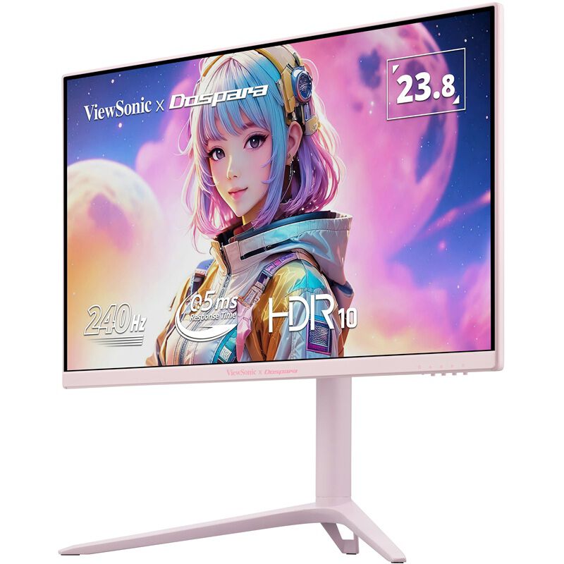 ViewSonic VX2428J2-PK-7 (23.8インチワイド 液晶モニター パステル