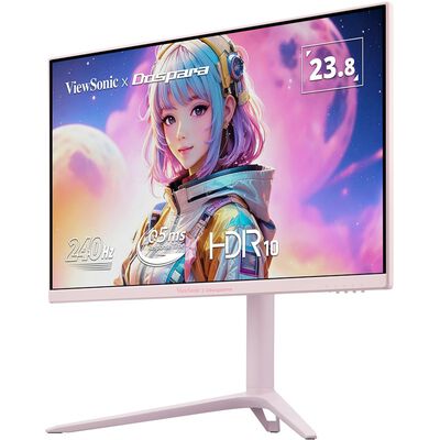ViewSonic  VX2428J2-PK-7 (23.8インチワイド 液晶モニター パステルピンク) ドスパラ限定モデル 