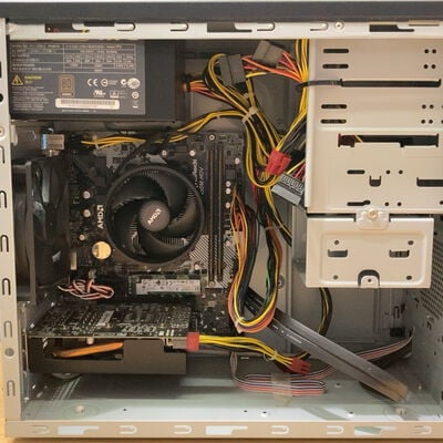 【甲府飯田店】中古  THIRDWAVE Lightning AT5(Ryzen 5 3500/16GB/SSD512GB/GTX1660 SUPER/W11H) 4720003284 