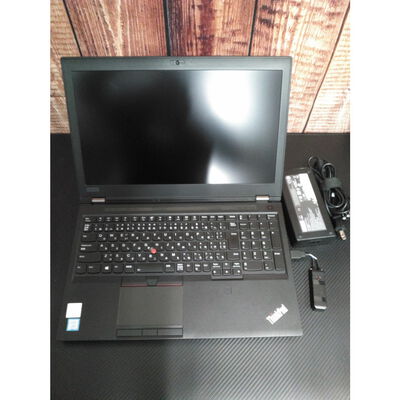 【富士青葉店】中古  Lenovo ThinkPad P52　20MAS12700 (Core i7 8750H/16GB/SSD512GB/-/NVIDIA Quadro P1000 4GB/15.6ｲﾝﾁ/1920x1080/Wi-Fi/WEBCAM/W11H64) 176658 