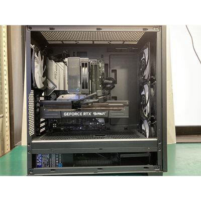 【富山本郷店】中古  FRONTIER FRGHLB650/WS701(AMD ryzen7 7800X3D/DDR5 64GB/SSD2TB SSD2TB/RTX4070Ti super/Win11 Home) 4760001248 