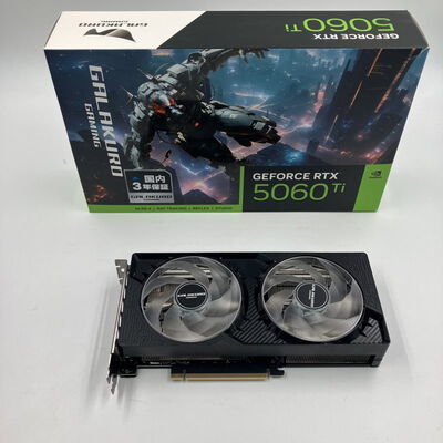 【なんば店】中古  玄人志向 GG-RTX5060Ti-E8GB/OC/DF (RTX5060Ti 8G) 178255 