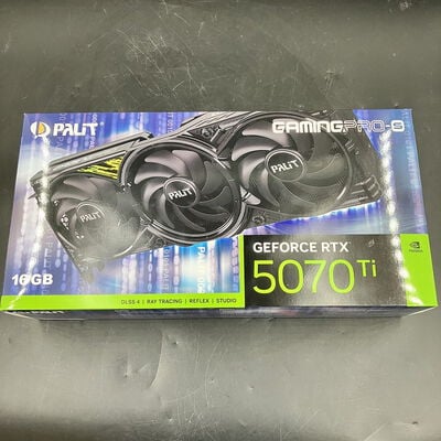 【大須店】中古  Palit NE7507T019T2-GB2031U(RTX5070Ti 16GB GamingPro-S) 188931 