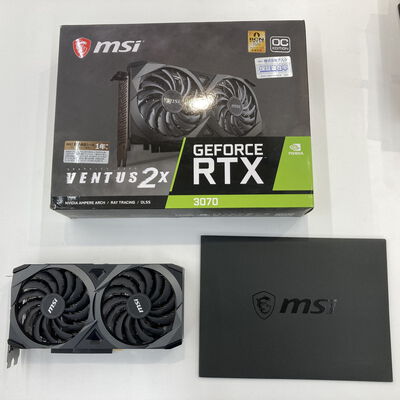 【福山ココローズ店】中古  MSI GeForce RTX 3070VENTUS 2X OC(RTX3070 8GB) 5090000633 