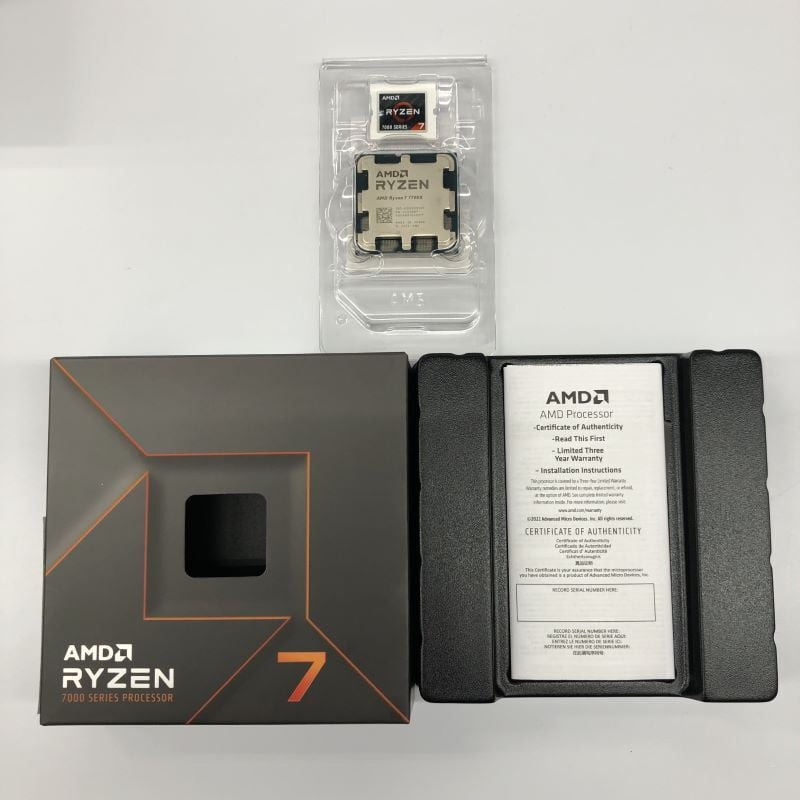 中古 AMD Ryzen 7 7700X (AM5/4.5GHz/40M/C8/T16/105W 152463