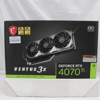 中古  MSI GeForce RTX 4070 Ti VENTUS 3X 12G OC (RTX4070Ti 12GB) 154205 