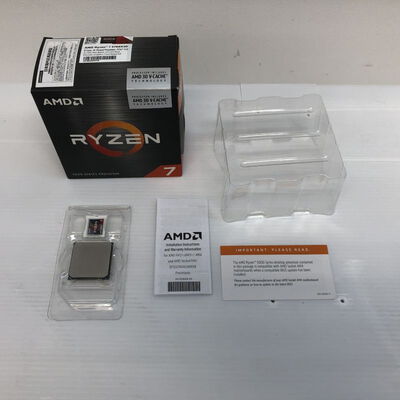 【徳島住吉店】中古  AMD Ryzen 7 5700X3D (AM4/3.0/100M/C8/T16/105W) 169617 