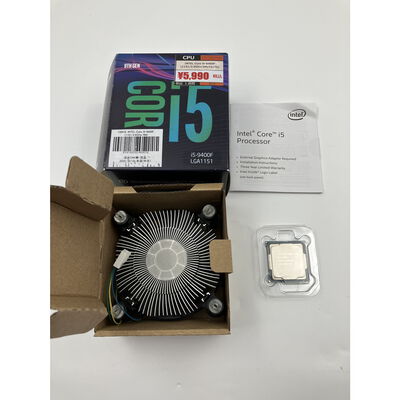 【秋葉原本店】中古  INTEL Core i5-9400F (1151/2.9GHz/9M/C6/T6) 139478 
