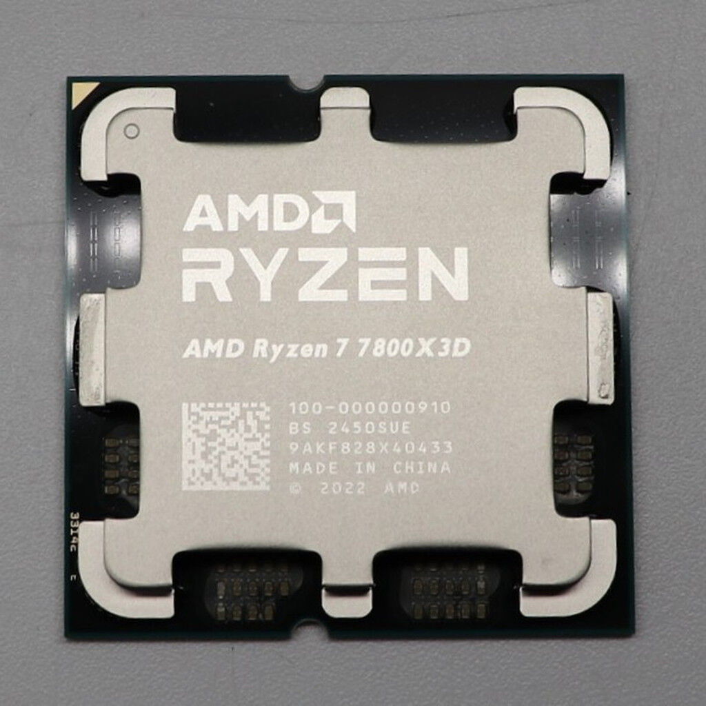 中古品 AMD Ryzen 7 7800X3D CPU AMD AMD CPU Ryzen7 7800X3D AM5 8コア 16スレッド 4.2GHz TDP 120W