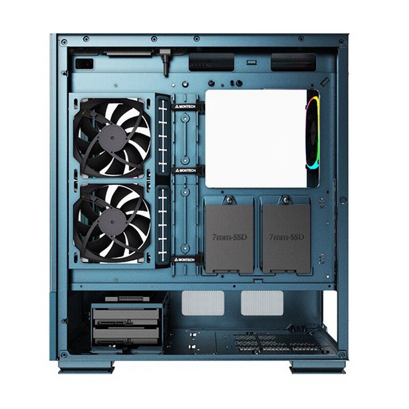 MONTECH SKY TWO Blue (ATX ガラス ブルー) ｜ パソコン通販の