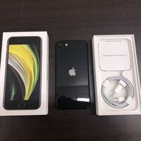 中古  【SIMロック解除済み】【docomo】Apple iPhoneSE 4.7インチ (第2世代/2020) 128GB (ブラック) MXD02J/A 155500 