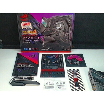 【前橋ｲﾝﾀｰｱｶﾏﾙ店】中古  ASUS ROG STRIX Z590-F GAMING WIFI(Z590 1200 ATX)  4540001503 