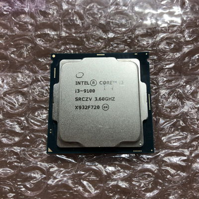 【宮崎恒久店】中古  Intel Core i3 9100 (1151/3.60GHz/6M/C4/T4) 140320 