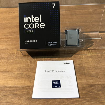 【姫路店】中古  INTEL Core Ultra 7 270K Plus (1851/3.7/36M/C24/T24) 195012 