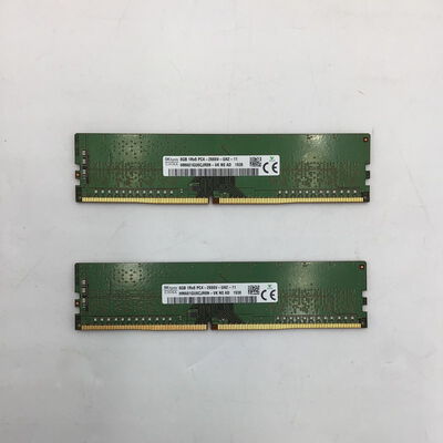 【白山FM松任店】中古  8GB 2枚組(合計16GB) PC4-21300/DDR4-2666 デスクトップ用 190926 