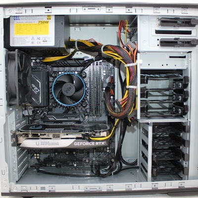 【通販センター】中古  TSUKUMO G-GEAR(Intel Core i5 13400F/32GB DDR4 (PC4)/SSD500GB/DVDマルチ/NVIDIA GeForce RTX 4070 12GB/W11H64 MAR) 194493 