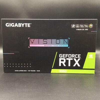 【秋葉原本店】中古  GIGABYTE GV-N3060VISION OC-12GD R2.0 (RTX3060 12GB) 175508 