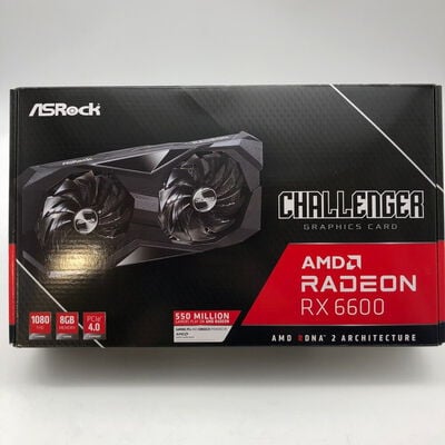 【大分店】中古  ASRock RX6600 CLD 8G 4860000916 