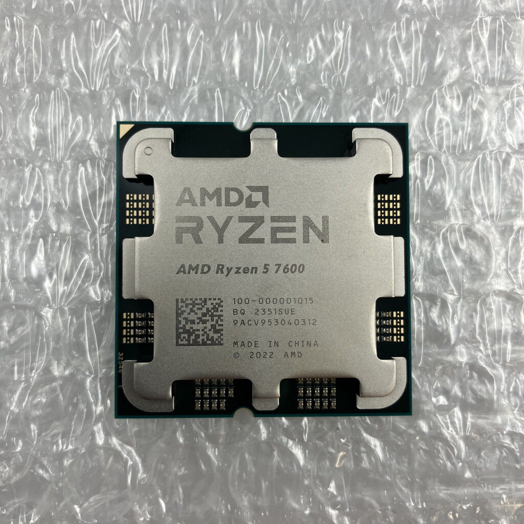 【中古美品】AMD Ryzen 5 7600 Ryzen 5 7600 BOX 新品 24,980円 中古 21,980円 | ネット最安値の価格