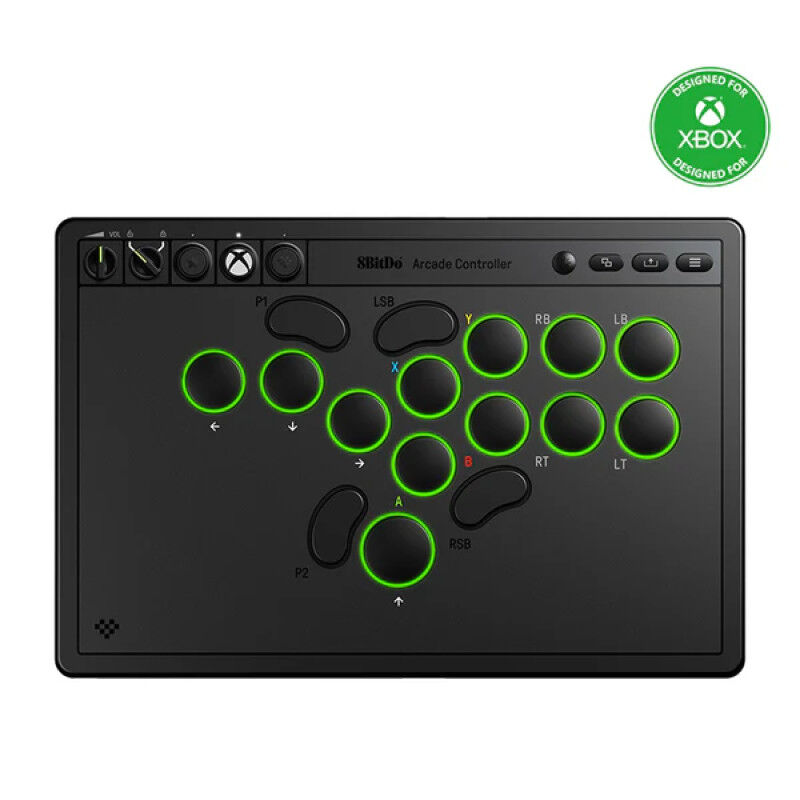 8BitDo Arcade Controller for Xbox Black (ワイヤレス レバーレス