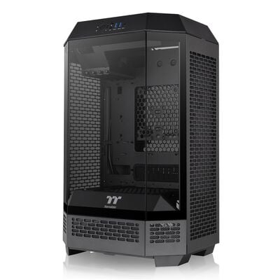 Thermaltake  The Tower 300 Black CA-1Y4-00S1WN-00 (MicroATX ガラス ブラック) 